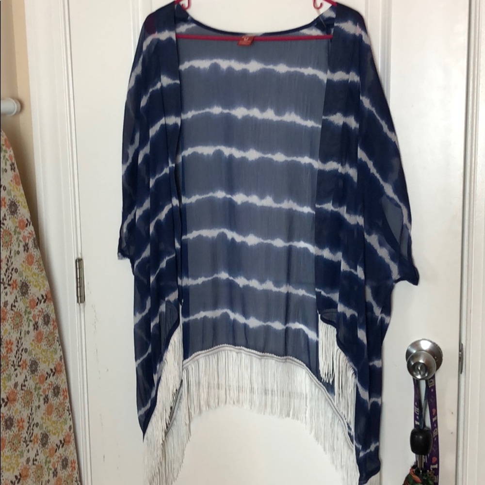 Sheer cardigan